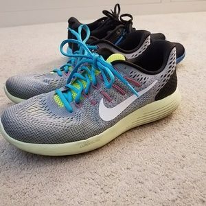 2 pairs of Nike Lunarglide 8 woman's running shoes